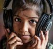 Nepalese Girl in Recording Process